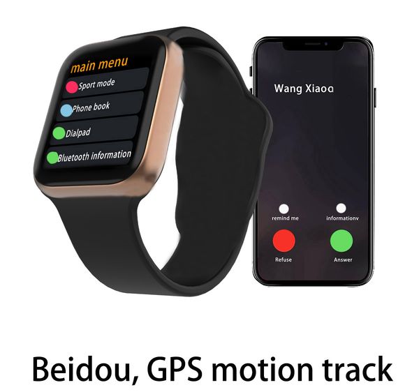 

Магнитная адсорбция Беспроводная зарядка Goophone Watch 4 Носимый Smart 44 мм Bluetooth 4.0 для iPho