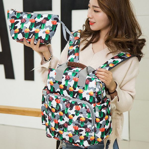 

large capacity women backpack baby diaper bag waterproof multi-function mummy bag maternal children package mother bags