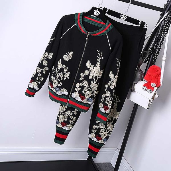 

2020 new ladies sportswear casual suit designer sportswear high quality suit