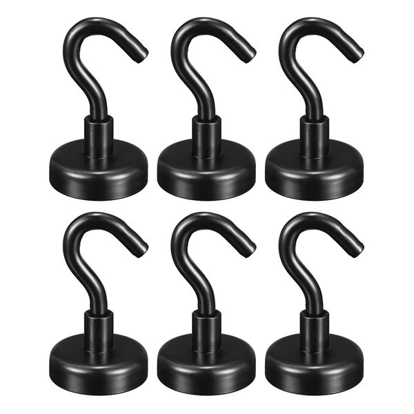 

6pcs 22kg strongest rare earth neodymium magnet magnetic hanging hooks holder b88