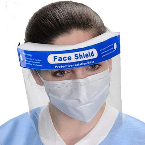

HD Clear Transparent Face Shield Full Face Eye Mouth Protector Outdoor Anti-fog Anti-splash Dust-proof Saliva-proof Cooking Oil-proof Mask