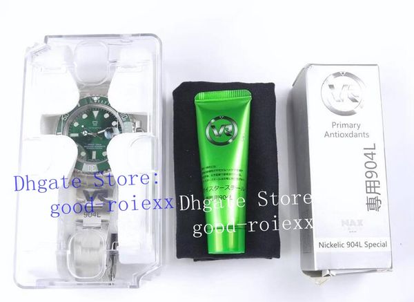 

Men 039 vr factory watche men automatic cal 3135 watch 904l teel black green ceramic bezel 116610 dive glidelock men ub eta wri twatc