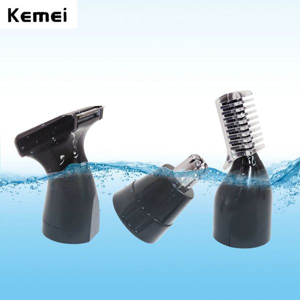 

kemei 6651 3 в 1 nose ear rasoir налить cheveux nez rasoir бутик портативный бакенбарды clipper триммер бровей персональный уход инструмент