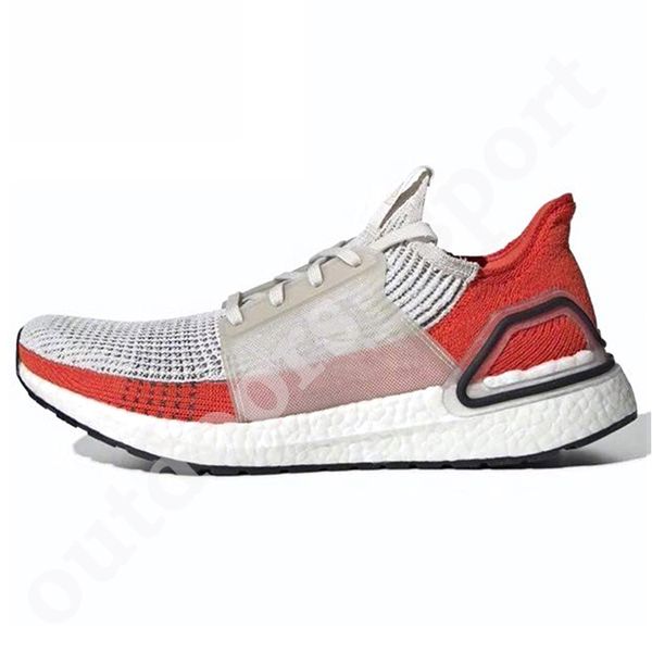 mens ultra boost red and white