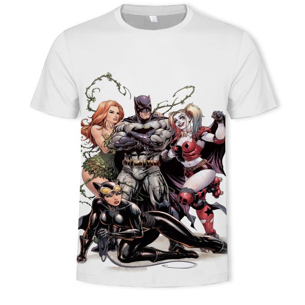 

mens designer fashion brand summer clothes personalized marvel printing loose short-sleeved t-shirt top, White;black