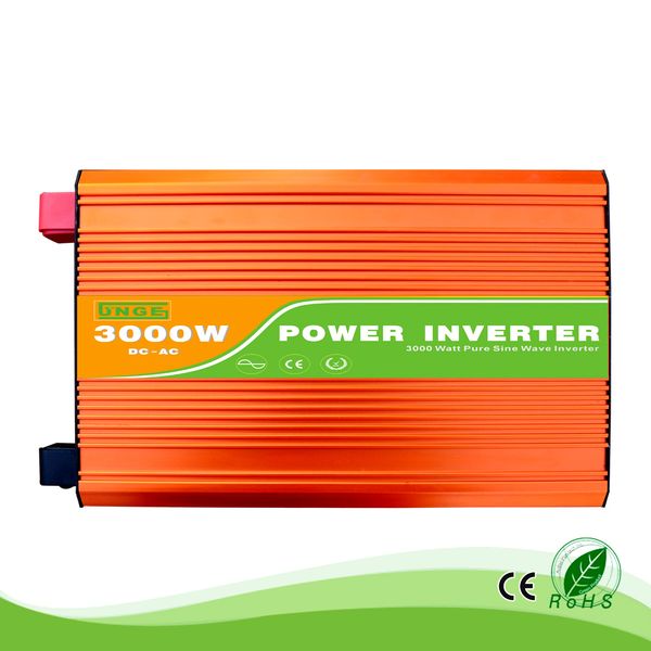

3kw/3000w 12/24/48v to 100/110/120/220/230/240vac 50/60hz residential home high frequency use pure sine wave off grid inverter