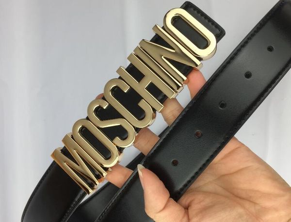 

fashion brand belt lady new gold and silver letters smooth buckle belt 2019 fashion clothing accessories high quality, Black;brown