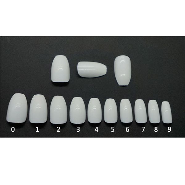 

dropshipping 100/600 pcs/set long fake nail full cover diy beauty art tips ballerina nails for home professional salon smj, Red;gold