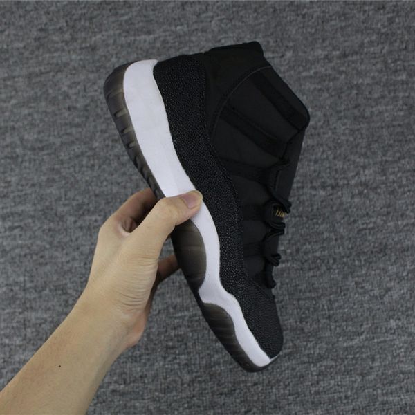 

classic black gold 11 11s mens basketball shoes womens xi outdoor sports sneaker size eu36-47