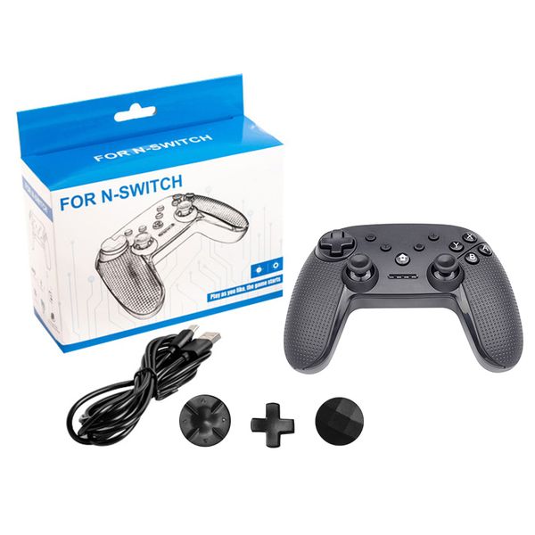 

для nintendo коммутатора / lite / pc controller 6-axis somatosensory wireless bluetooth gamepad controller