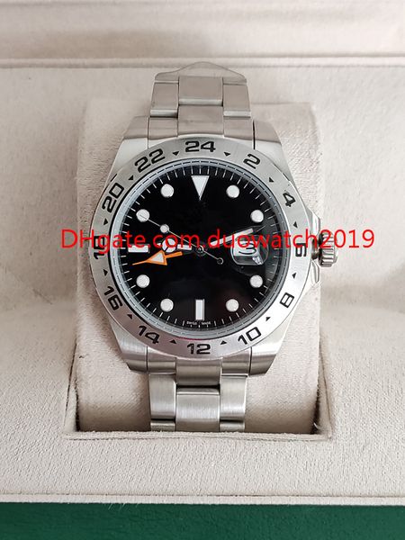 

2 colors selling asia_quality_watch watch 42mm explorer 216570 asia 2813 movement mechanical stainless steel bracelet automatic mens wat, Slivery;brown