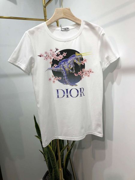 

19ss designer men's t-shirts short sleeve brand for summer with animal print letter pattern cotton blend breathable iiceeb, White