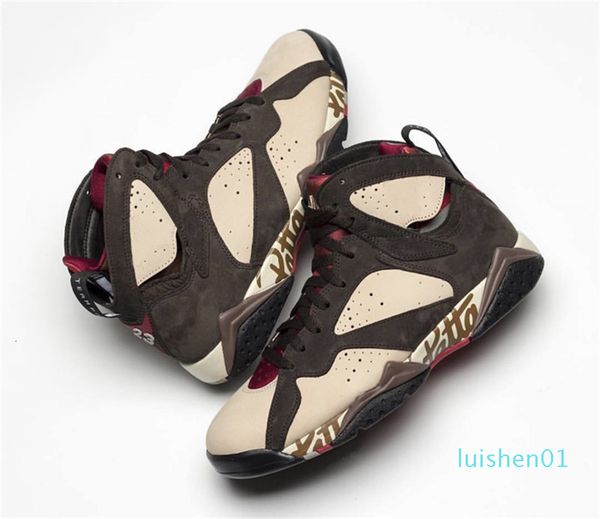 

2019 authentic patta x 7 og sp men basketball shoes tough red-velvet brown crimson at3375-200 shimmer 7s outdoor shoes size 7-13 l01