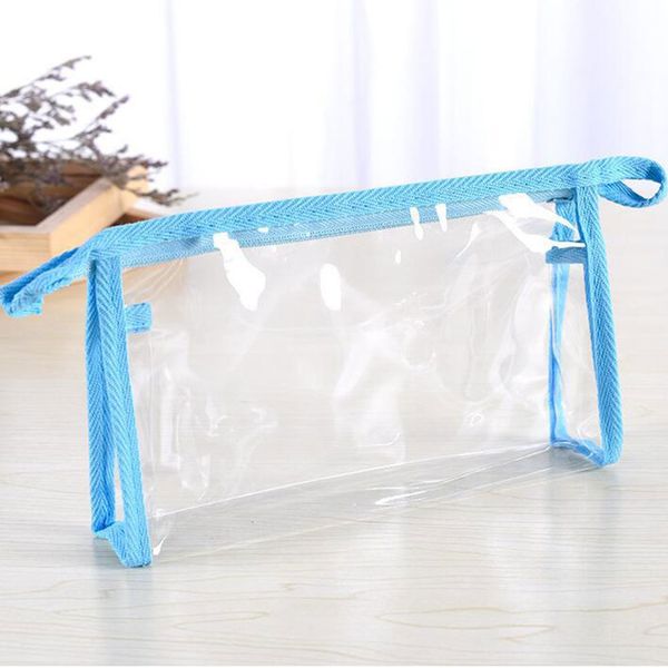 

designer makeup bag women pvc multifunctional makeup organizer bathroom wash waterproof travel transparent clear zipper bag