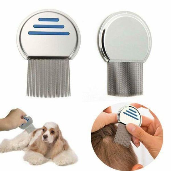

lice nitcomb removes all head lice nits & eggs steel metalhead