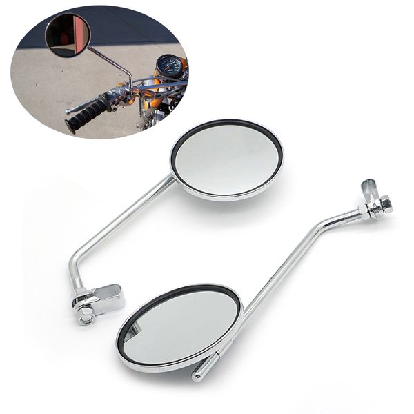 

for 1969 - 1973 yamaha clamp on mirror left right rearview mirrors dt1 dt2 dt3 rt1 rt2 rt3 ct1 ct2 ct3 at1 at2 1970 1971 1972