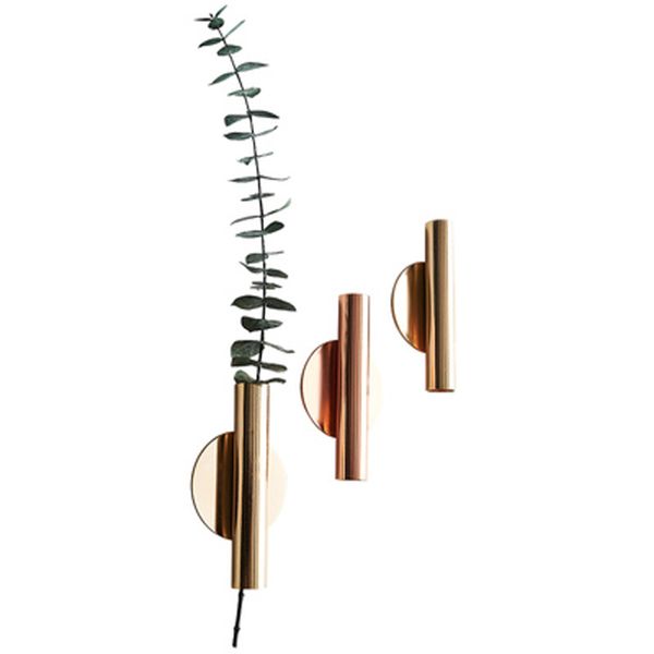 

nordic style rose golden stainless steel vase flower tube flowerpot home wedding decoration accessories for livingroom