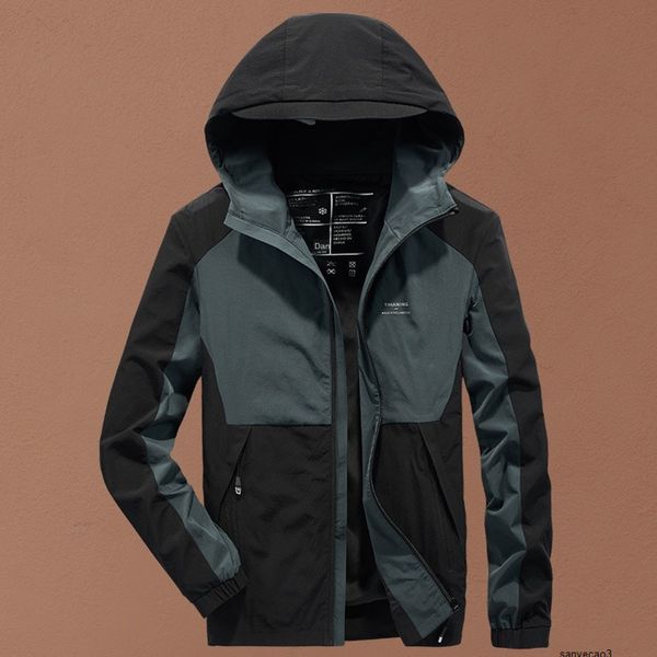 

mens designer jacket youth sports large size casual coat fashion 8163h, Black;brown