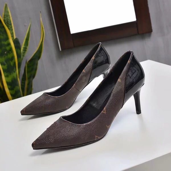 

designer women heels shoes designer women shoes high heels superstar fashion luxury designer women shoes size:35-40 with box l9, Black