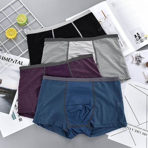 

мужской шелк льда нижнее белье сетки полый боксер брюки тонкий дышащий нижнее белье сексуальное сетки u выпуклая четыре угла брюки, Black;white