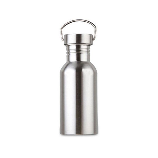 

stainless steel drinking water bottle hydrate hiking storage camping leak-proof