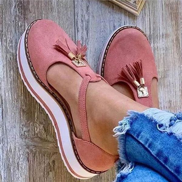 

fringe summer shoes woman platform sneakers 2020 new fashion casual shoes women sandals buckle strap beach sandals women, Black