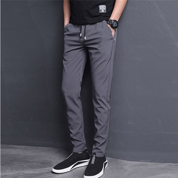 

men's pants autumn and winter soft pants sweatpants plus velvet padded trousers casual loose warm trousers jaycosin new, Black