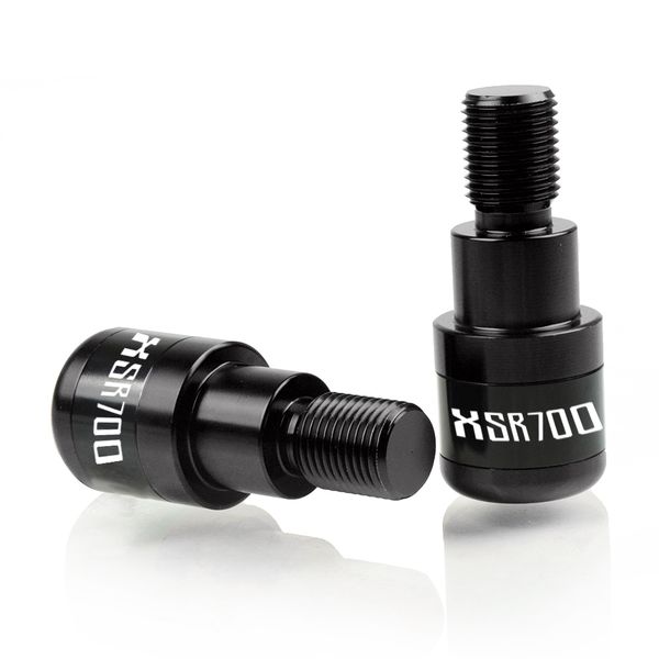 

motorcycle 7/8" 22mm cnc aluminum handlebar ends grips ends falling protector for xsr700 xsr700 handbar cap