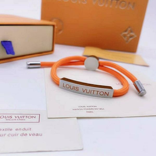 

new pattern with box luxurious colorful bracelet jewelry women hand rope stainless steel chain bracelet l̴v bangle designer gift 8, Black