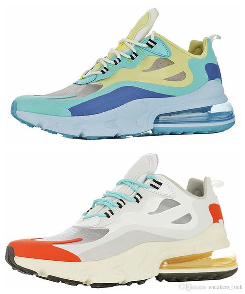 

mens 270s react hyper jade jogging shoes men sports shoe male trainers man sneakers man's sport chaussures men's running trainer, White;red