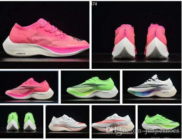 

2019 new zoomx vaporfly next green running hoe outdoor women breathable hoe men de igner neaker port trainer 36 45