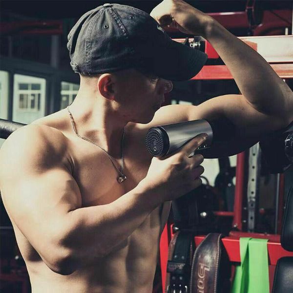 

integrated fitness equip fascia gun physiotherapy muscle massage health deep relaxation device high frequency vibration impact