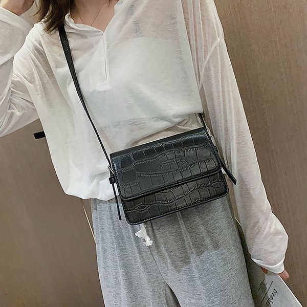 

stone pattern mini leather crossbody bags for women shoulder messenger bag luxury cell phone handbags