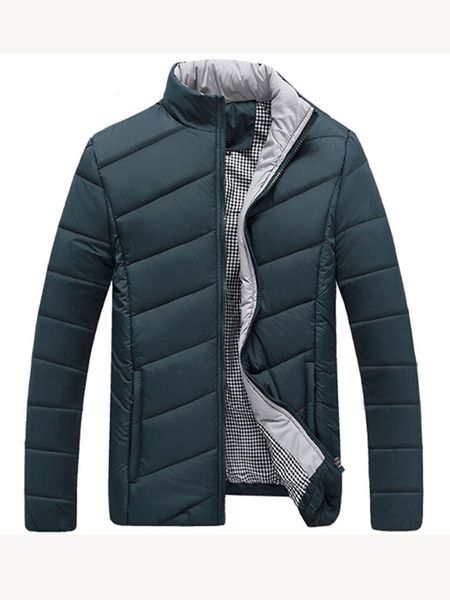 

autumn winter men coat 2019 new design men fashion jacket stand collar warm jacket 5 solid colors asian size, Tan;black