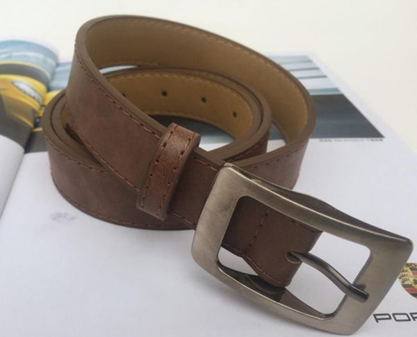 

2018 new women's and casual women's belts fashion business flat buckle multi-color optional belt, party preferred, delivery, Black;brown