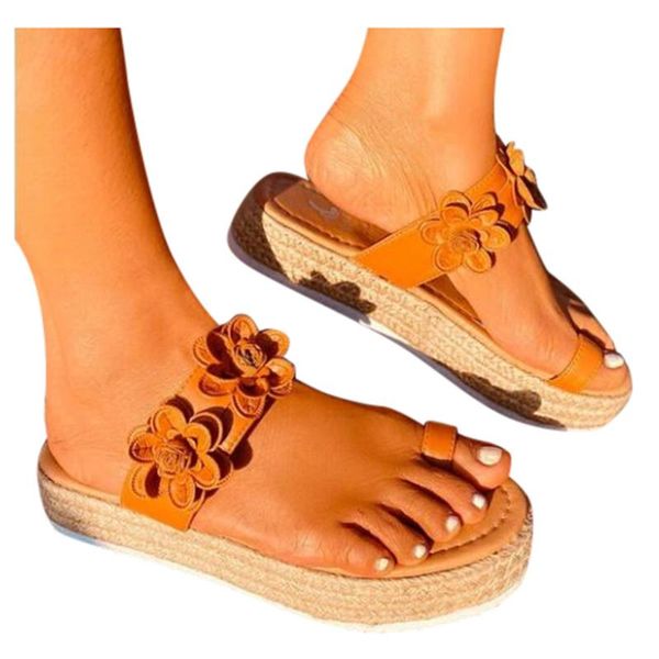 

dress shoes summer women mix color sandals platform flat heel peep toe hook&loop fashion casual beach female ladies zapatos de mujer, Black