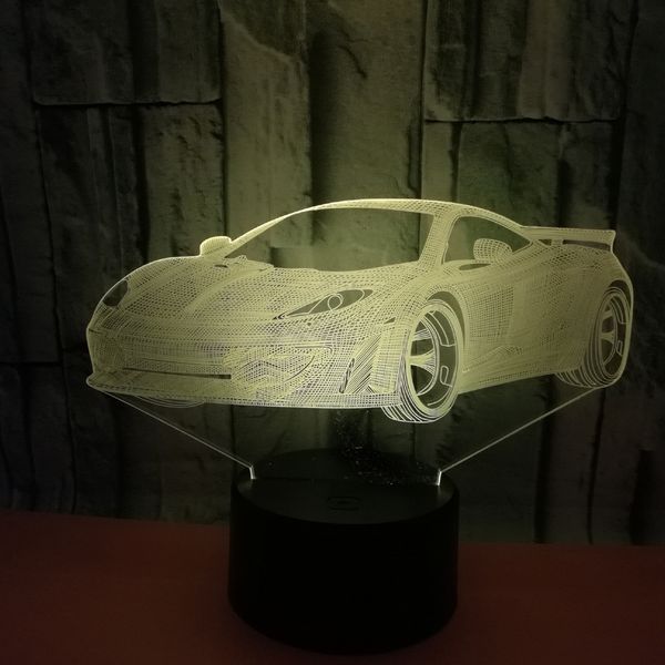 

2020 night led light lamp base, led 3d illusion night lights, 7 colors changing for bedroom child room living shop cafe office dhl