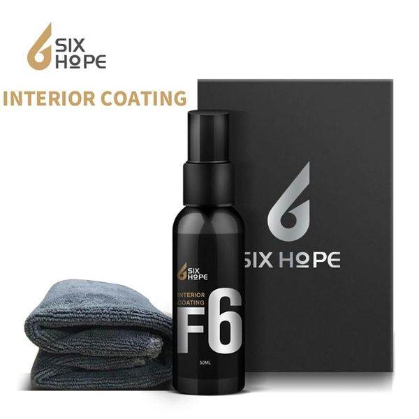 

sixhope-f6 leather plastic parts instrument panel retreading agent automotive interior plastic renovated coating car cleaning