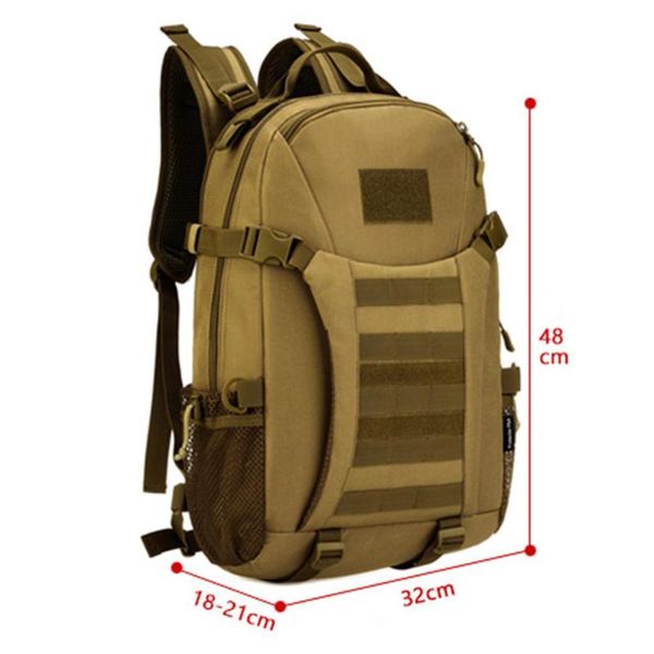 

outdoor bags solid color multifunction 35/40l outdoor sports lapbackpacks large capacity rucksack for hiking