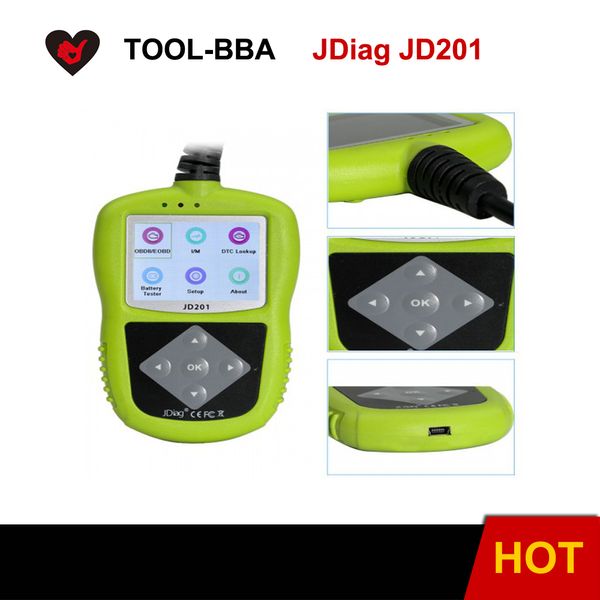 

jdiag jd201 code reader for obdii/eobd/can with fast delivery