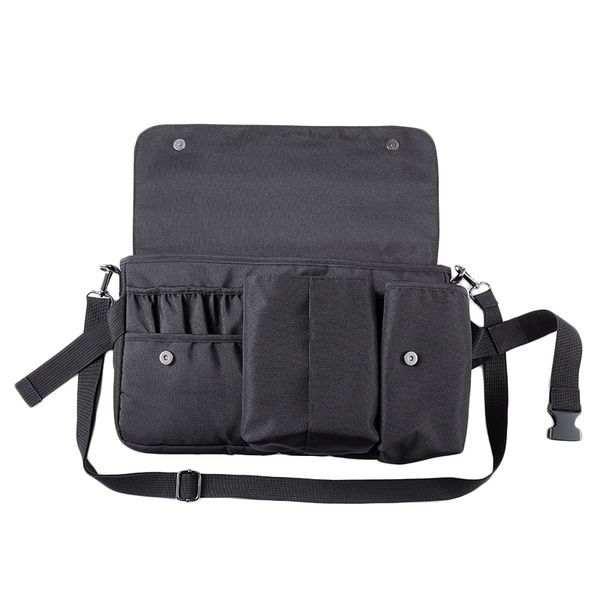 

professional cosmetic makeup brush bag case portable cosmetic brush holder organizer with artist adjustable belt strap