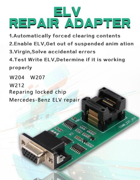 

elv repair adapter for cgdi mb ben z key programmer