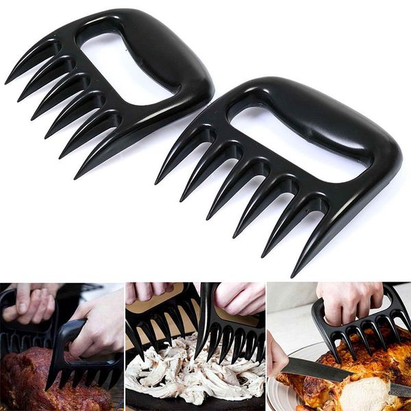 

home kitchen blacks meat claws shredder chicken separator easy clean use kitchen bbq barbecue cooking tools