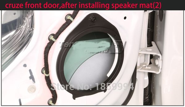

for /cruze//aveo/trax front and rear door speaker mat adapter plates bracket ring 6.5" inch