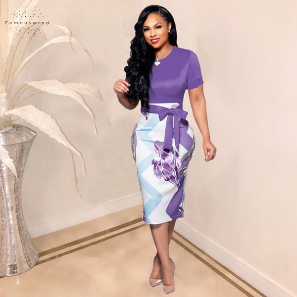 

dress women short sleeve work floral bodycon vintage ladies office elegant party dresses pencil v neck midi dress, Black;gray