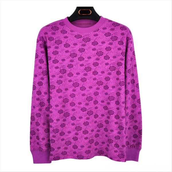 

old lady women's thick single-layer autumn clothes women's loose sweater middle-aged and elderly underwear cotton sweater, White