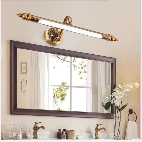 

Ванная комната зеркало лампа 48 см / 57 см / 68 см водонепроницаемый ретро бронзовый ш