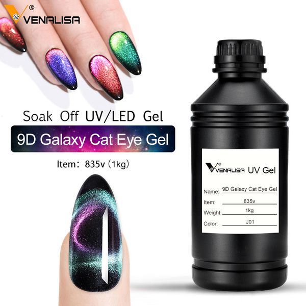 

new arrival 9d gel varnish cat eye magic chameleon nail art manicure galaxy starry magnetic multicolor gel polish, Red;pink