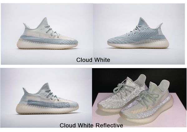 

kanye west citrin running sneakers men women shoes static black reflective basketball shoes cloud white hyperspace trainers us13