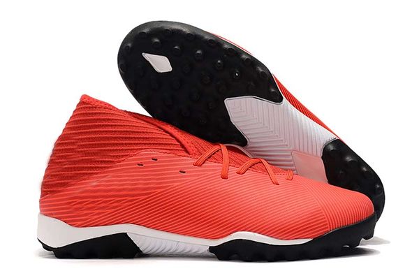 

2019 19+ nemeziz mens youth junior soccer cleats ic/tf 302 redirect pack shoes outdoor high football boots